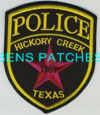 TEXAS,HICKORY CREEK POLICE 3